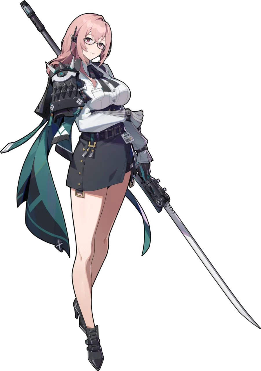 Tsukishiro Yanagi — character artwork